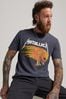 Superdry Grey Metallica Limited Edition T-Shirt