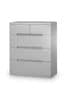 Julian Bowen Grey Manhattan 5 Drawer Chest