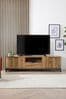 Dark Bronx Up to 90 inch Oak Effect TV Unit, Up to 90 inch