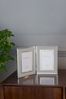 Laura Ashley Grey Harrison Twin Picture Frame