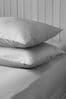 Silentnight Set of 2 Grey Supersoft Pillowcases