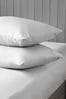 Silentnight Set of 2 White Supersoft Pillowcases