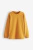 Gelbes Ocker - Langärmliges, bequemes Shirt (3-16yrs)