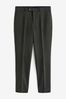 Trimmed Donegal Fabric Suit: Trousers