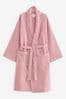 Pink Waffle Dressing Gown