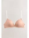 Praline Nude Lightly Lined Plunge Multiway A-E Clear Back Smoothing Strapless Bra, Lightly Lined Plunge Multiway