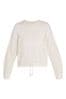 Sweaty Betty Lily White Tides High Open Weave Jumper