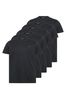 BadRhino Big & Tall Black T-Shirts 5-Pack