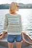 Seasalt Cornwall Multi Knavock Cotton/Linen Mix Jumper