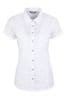 Mountain Warehouse White Coconut Short Sleeve Womens Shirt