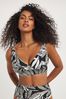Simply Be Black Magisculpt Lose up to an Inch Bikini Top