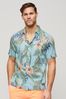 Superdry Hawaiian Blue Hawaiian Resort Shirt