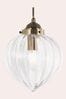 Laura Ashley Brass Whitham Pendant Ceiling Light