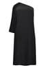 Live Unlimited Curve Black One Shoulder Maxi Dress