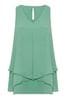 Yours Curve London Layered Sleeveless Blouse