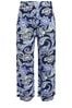 Yours Curve Blue Jersey Wide Leg Trousers