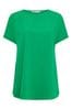 Yours Curve Green Green Short Sleeve Blouse