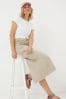 FatFace Candace Natural Cargo Midi Skirt