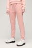 Superdry Pink Slim Sports Tech Joggers