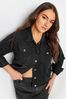 Yours Curve Black Curve Classic Denim Jacket