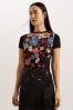 Ted Baker Bealaa Printed Fitted T-Shirt