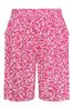 Yours Curve Pink Jersey Shorts