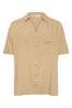 Yours Curve Natural Utility Linen Shirt