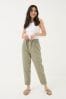 FatFace Ashli Green Tapered Cargo Trousers