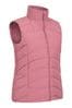 Mountain Warehouse Pink Womens Opal Padded Lightweight Outdoor Gilet
