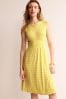 Boden Yellow Thea Sleeveless Short Dress