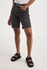 Simply Be Black Wide Fit Chunky Comfort Suede Touch And Close Sandals