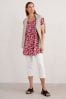 Seasalt Cornwall Red Busy Lizzy Tunic