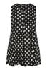 Yours Curve Dot Print Swing Vest Top