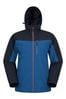Mountain Warehouse Blue Mens Brisk Extreme Waterproof Jacket