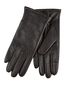 Totes Black Ladies Isotoner One Point Premium Leather Gloves