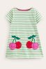 Boden Green Fun Pocket Appliqué Tunic