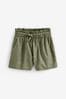 Khaki Green Parachute Cargo Shorts (3-16yrs)