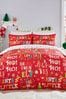 Fusion Santa's Little Helper Christmas Duvet Cover and Pillowcase Set