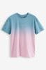 Blue/Pink Dip Dye T-Shirt