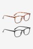 Black And Tortoishell Brown Ready To Wear Reading Glasses