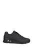 Skechers Black Work Relaxed Fit: Uno Slip Resistant Womens Trainers