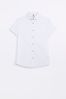 River Island Off white Muscle Fit Shirt