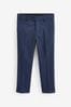 Blue Tailored Fit Suit Trousers Tops (12mths-16yrs), Tailored Fit
