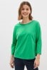 Bright Green 3/4 Length Sleeve T-Shirt