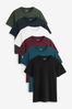 Navy/ Teal/ White/ Black/ Green/ Burgundy Regular Fit Shorts Sleeve Spiderman Print T-Shirt grey, Regular