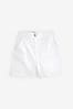 White Chino Boy Shorts, Regular