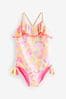 Pink Frill Swimsuit (3mths-16yrs)