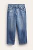 Boden Blue Relaxed Tapered Jeans