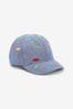 Men's Big Logo Baseball Hat Dark Teal Navy Cap (3mths-10yrs)