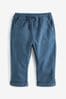 Blue Loose Fit Pull-On Chino Trousers (3mths-7yrs)